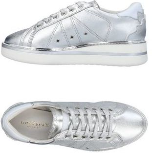 Donna Sneakers Argento 40 Pelle