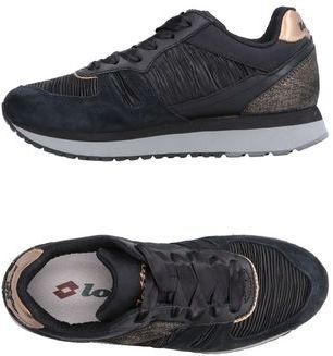 Donna Sneakers Nero 36 Pelle Fibre tessili