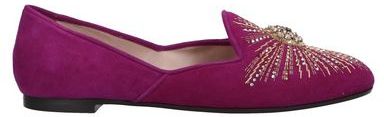 Donna Mocassino Fucsia 34 Pelle