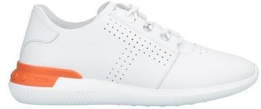 Uomo Sneakers Bianco 40 Pelle