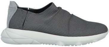 Uomo Sneakers Grigio 41 Pelle Fibre tessili