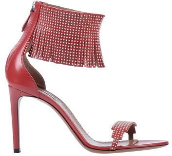 Donna Sandali Rosso 36 Pelle