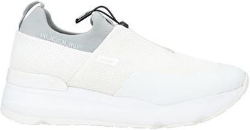 Uomo Sneakers Bianco 39 Pelle Fibre tessili