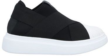 Donna Sneakers Nero 36 Fibre tessili