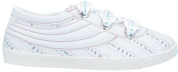 Donna Sneakers Bianco 37 Fibre tessili