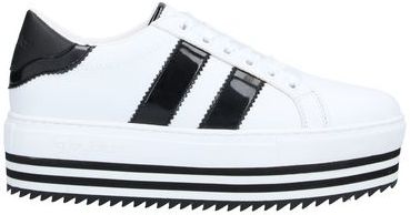 Donna Sneakers Bianco 39 Fibre tessili