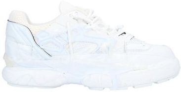 Uomo Sneakers Bianco 39 Pelle Fibre tessili