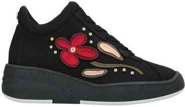 Donna Sneakers Nero 35 Fibre tessili