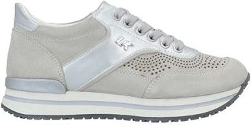 Donna Sneakers Grigio chiaro 40 Pelle