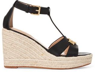 Donna Espadrillas Nero 35.5 Pelle