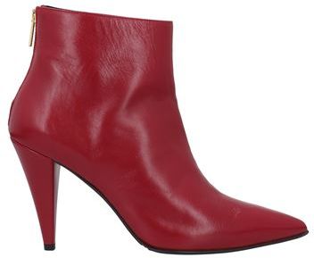 Donna Stivaletti Rosso 40 Pelle