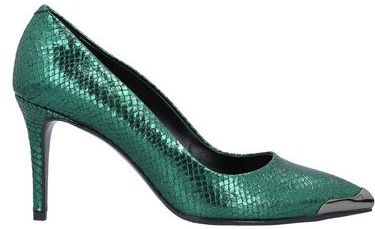 Donna Decolletes Verde smeraldo 35 Pelle