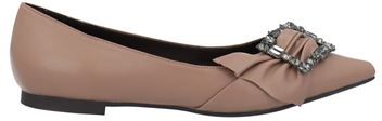 Donna Ballerine Tortora 40 Pelle