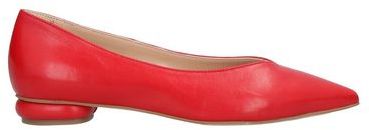 Donna Ballerine Rosso 36 Pelle