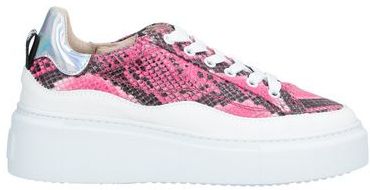 Donna Sneakers Fucsia 38 Fibre tessili