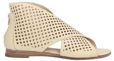 Donna Sandali Beige 36 Fibre tessili