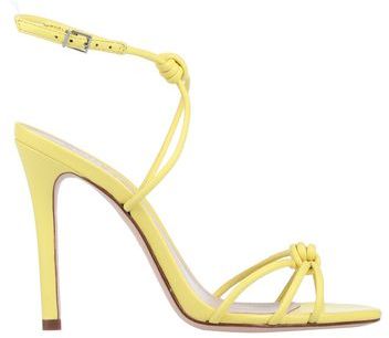 Donna Sandali Giallo 36 Pelle