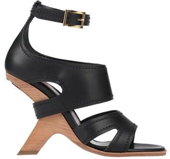 Donna Mules & Zoccoli Nero 38 Pelle