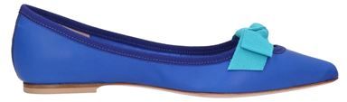 Donna Ballerine Blu 36 Pelle