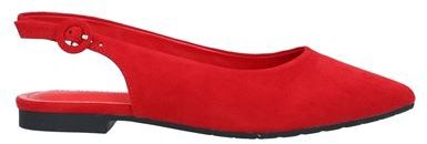 Donna Ballerine Rosso 36 Fibre tessili