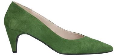 Donna Decolletes Verde 36 Pelle