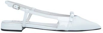 Donna Ballerine Bianco 36 Altre Fibre