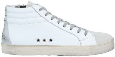 Donna Sneakers Bianco 36 Pelle