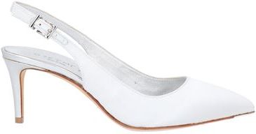 Donna Decolletes Bianco 37.5 Seta