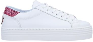 Donna Sneakers Bianco 35 Pelle Fibre tessili