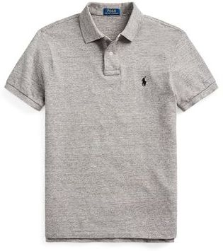 Uomo Polo Grigio XS 100% Cotone