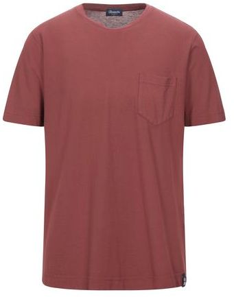 Uomo T-shirt Mattone XXL 100% Cotone