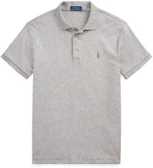 Uomo Polo Grigio XS 100% Cotone