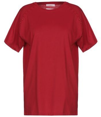 Donna T-shirt Rosso XS 100% Cotone