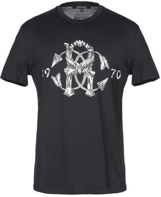 Uomo T-shirt Nero S 100% Cotone