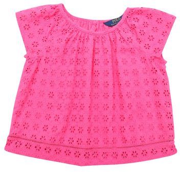 Bambina Blusa Fucsia 4 100% Cotone