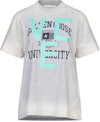 Donna T-shirt Grigio S 100% Cotone