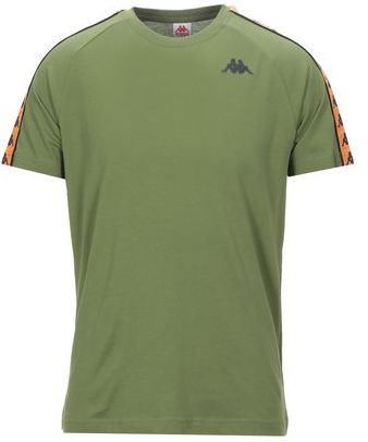 Uomo T-shirt Verde militare L 100% Cotone