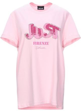 Donna T-shirt Rosa S 100% Cotone