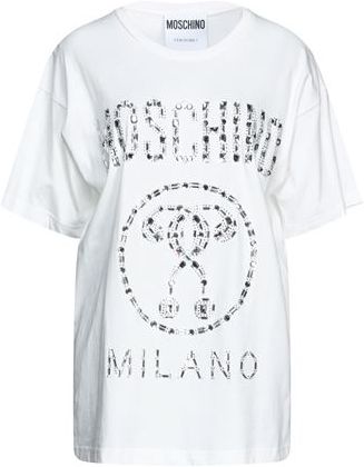 Donna T-shirt Bianco XXS 100% Cotone