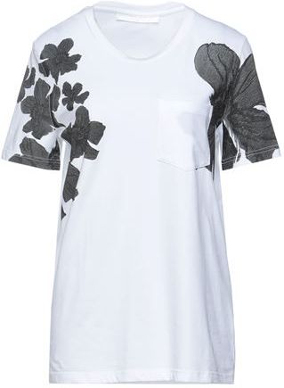 Donna T-shirt Bianco XS 95% Cotone 5% Elastan