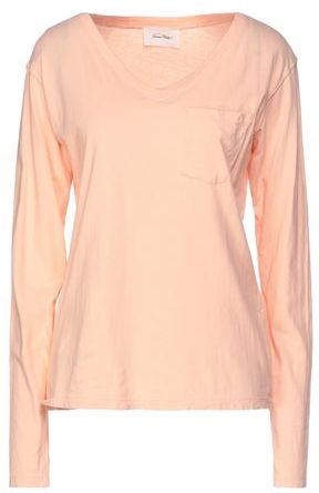 Donna T-shirt Salmone S 100% Cotone