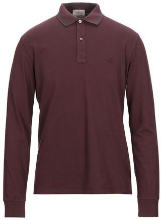 Uomo Polo Bordeaux 46 100% Cotone