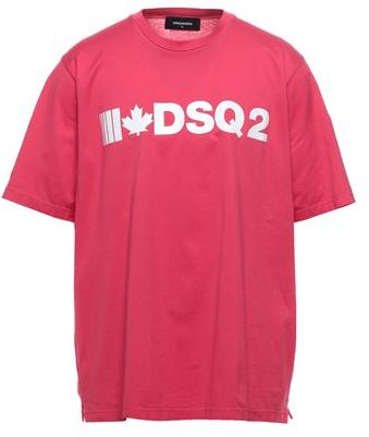 Uomo T-shirt Fucsia M 100% Cotone