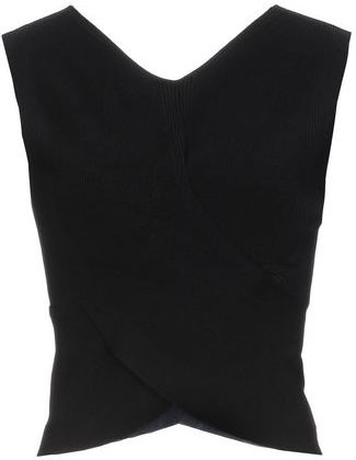 Donna Top Nero 38 83% Viscosa 17% Poliestere