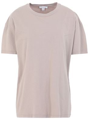 Donna T-shirt Tortora XS 100% Cotone