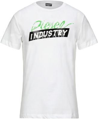 Uomo T-shirt Bianco S 100% Cotone