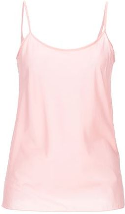 Donna Top Rosa 46 48% Poliammide 40% Seta 12% Elastan