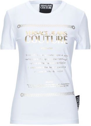 Donna T-shirt Bianco S 100% Cotone