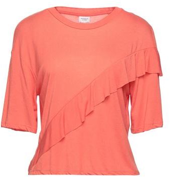 Donna T-shirt Arancione XS 65% Poliestere 35% Viscosa