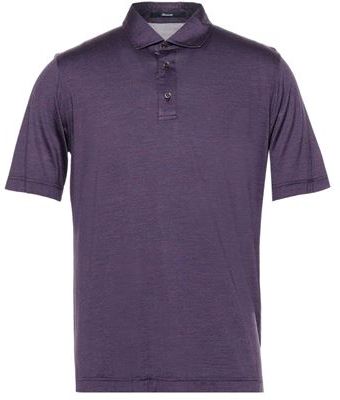 Uomo Polo Malva S 100% Cotone